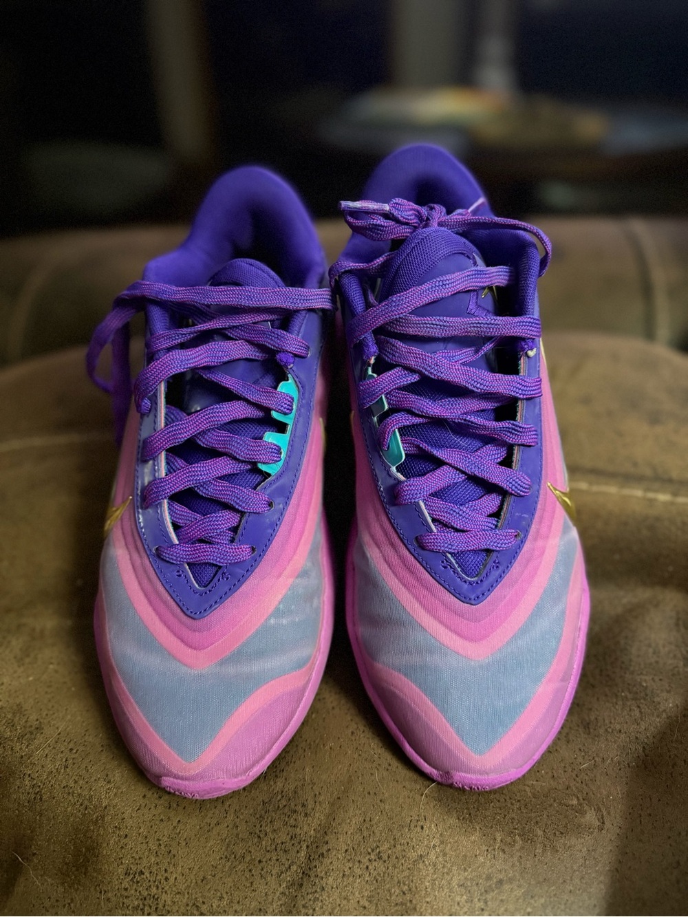 Nike Women's Purple, Pink & Teal Running Sneakers